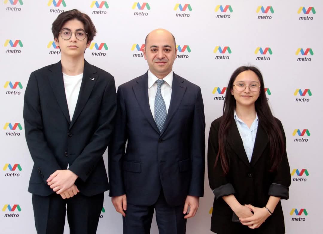 “Bakı Metropoliteni”ndə “Sabahın alimləri” müsabiqəsinin qalibləri ilə görüş keçirilib 