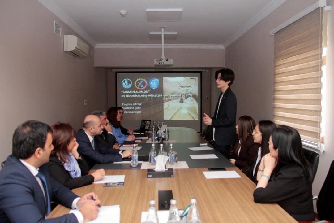 “Bakı Metropoliteni”ndə “Sabahın alimləri” müsabiqəsinin qalibləri ilə görüş keçirilib