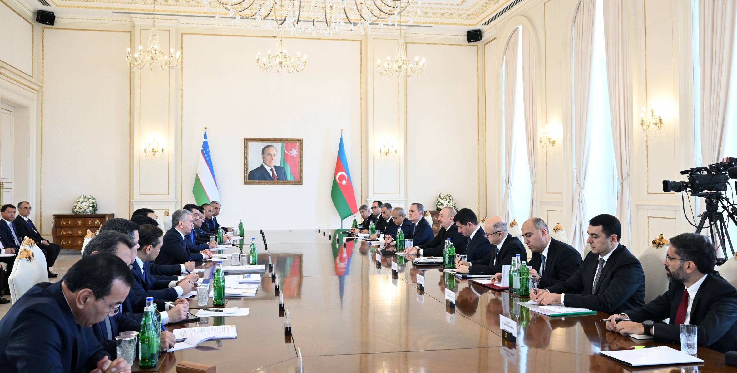 Bakıda Azərbaycan-Özbəkistan Ali Dövlətlərarası Şuranın ikinci iclası keçirilib 