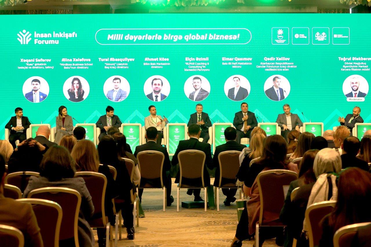 Bakıda İnsan İnkişafı Forumu təşkil edilib