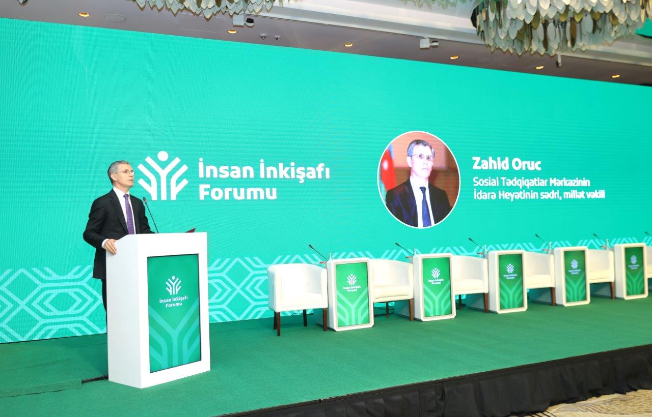Bakıda İnsan İnkişafı Forumu təşkil edilib