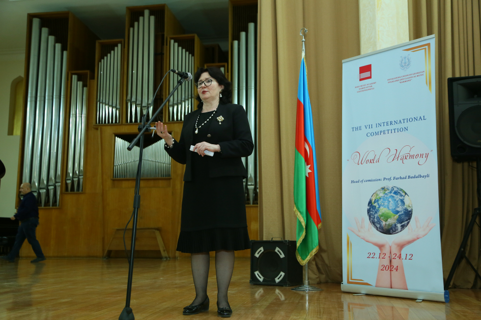 Bakıda “World Harmony” VII Beynəlxalq müsabiqəsi keçirilib