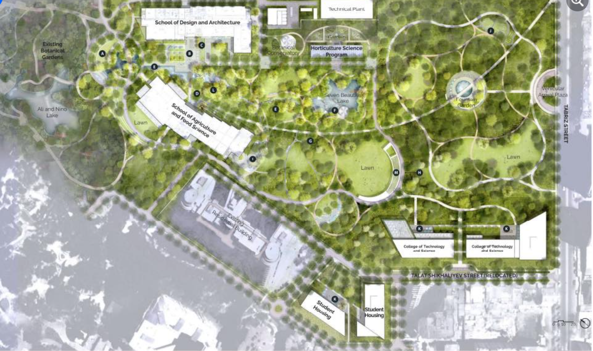 Bakıda yeni universitet binaları tikilir