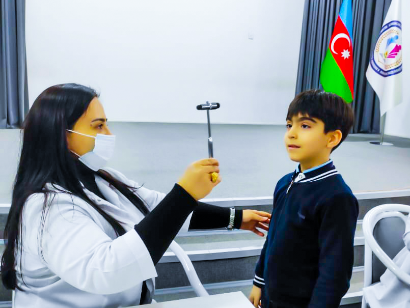 Bakının 30-dan çox təhsil müəssisəsində uşaqlar icbari dispanserizasiyadan keçirilib 