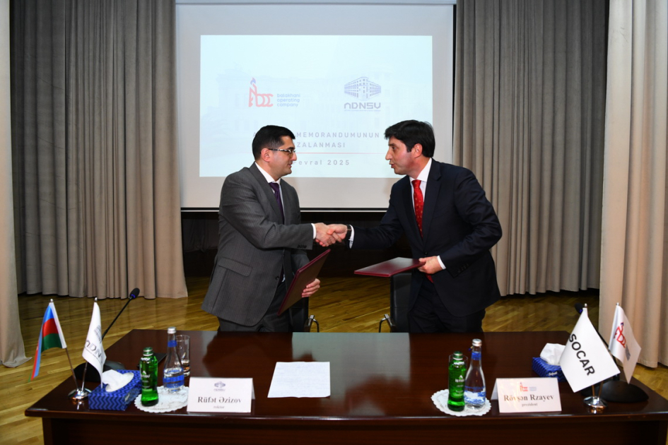 Balaxanıda birəsrlik tarixi olan neft quyusuna “Azərbaycan Dövlət Neft və Sənaye Universiteti-100” adı verilib