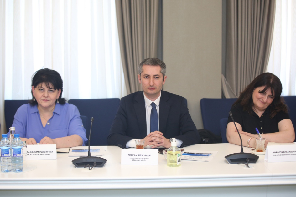 BANM-də Elm və Təhsil Nazirliyinin nümayəndələri ilə görüş olub