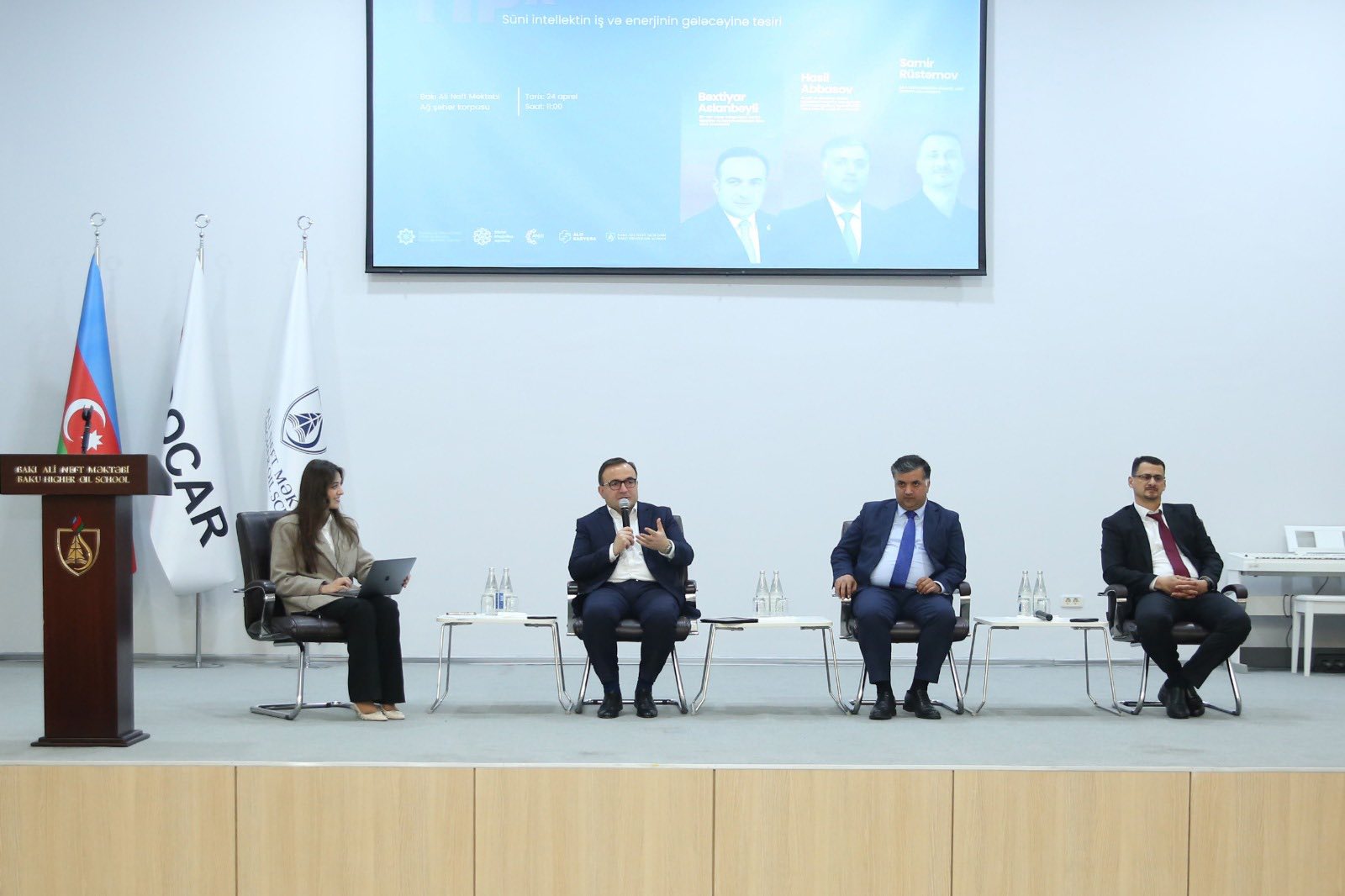 BANM-də süni intellekt və enerjinin gələcəyi mövzusunda konfrans keçirilib 