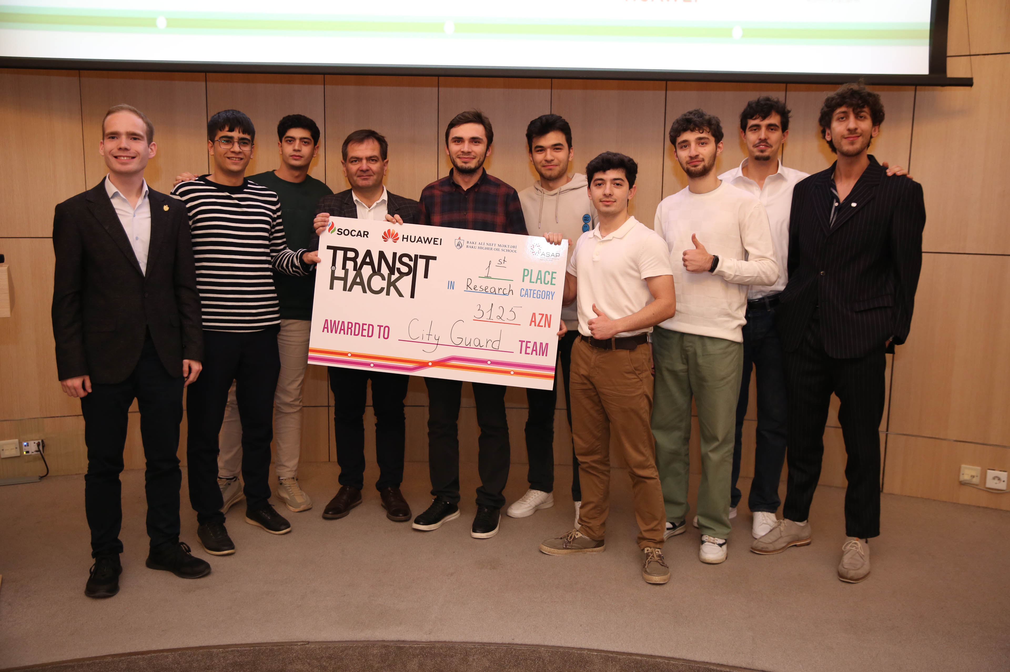 BANM komandaları ilk üç yeri qazanıb