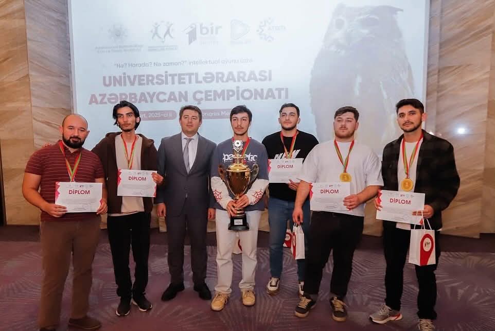 BANM komandası “Nə? Harada? Nə zaman?” çempionu olub 