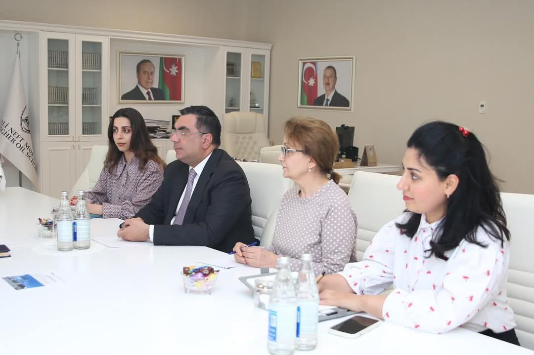 BANM rektoru DAAD Regional Tbilisi ofisinin rəhbəri ilə görüşüb