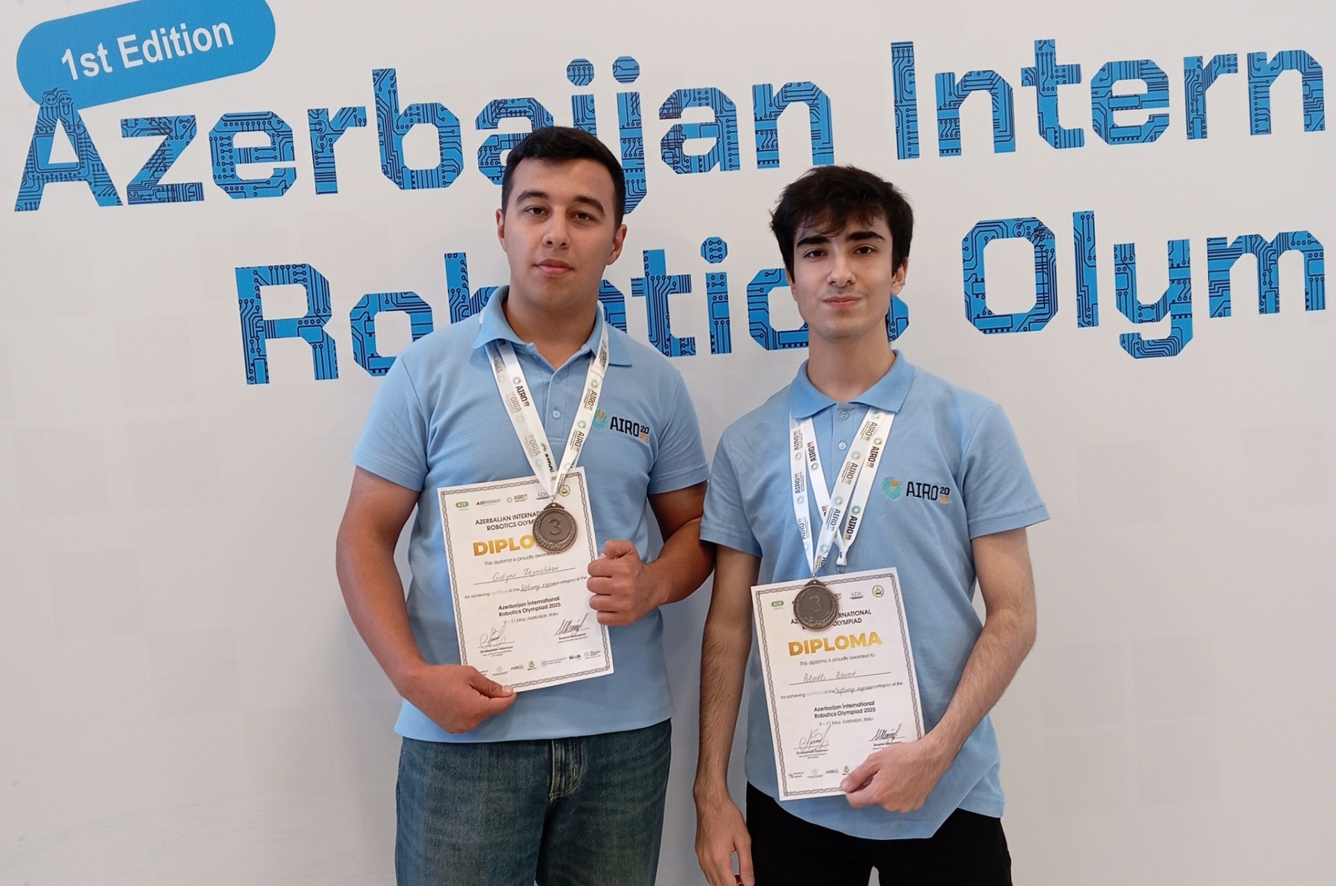 BANM tələbələri “AIRO 2025”də III yeri tutublar 