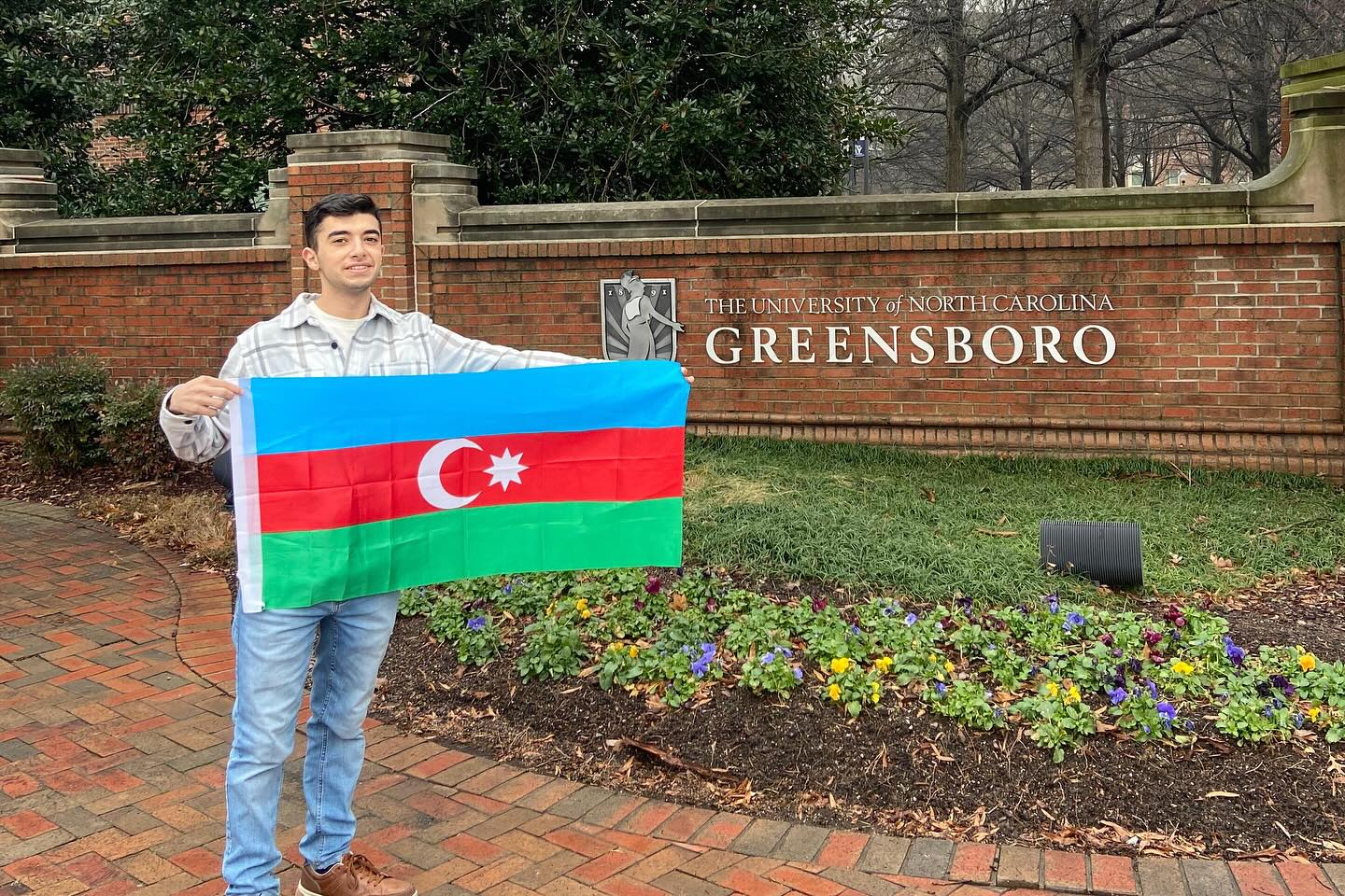 BANM tələbəsi Şimali Karolina Universitetində Azərbaycanla bağlı təqdimat hazırlayıb