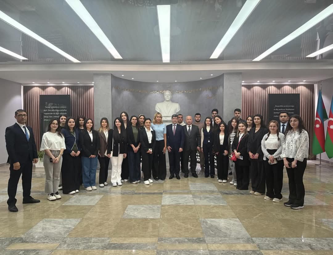 Baş Prokurorluqda ADA tələbələri ilə maarifləndirici görüş keçirilib 