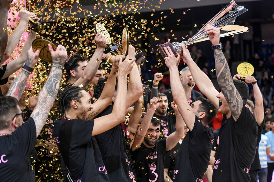 Basketbol üzrə Azərbaycan çempionatının qalibi mükafatlandırılıb 