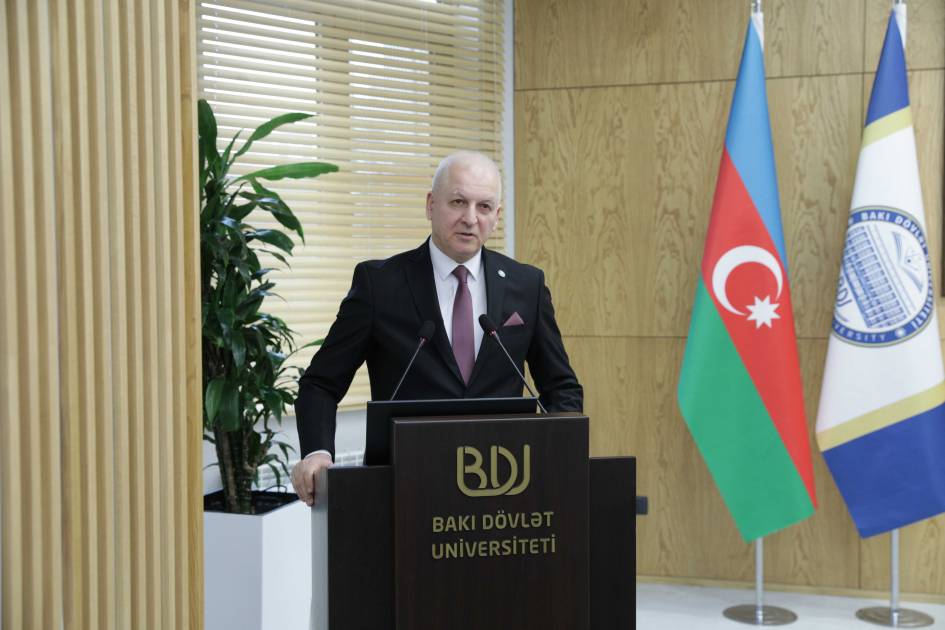 BDU-da akademik Şahin Mustafayevin “Təbriz livasının müfəssəl dəftəri” kitabının təqdimatı olub