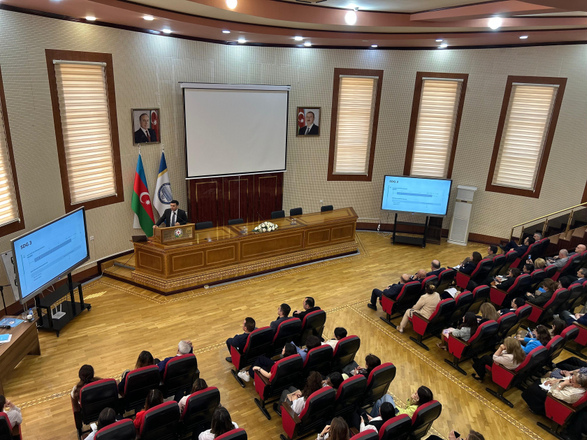 BDU-da Dayanıqlı İnkişaf Məqsədlərinin tədris və tədqiqata inteqrasiyasına dair təlim keçirilib