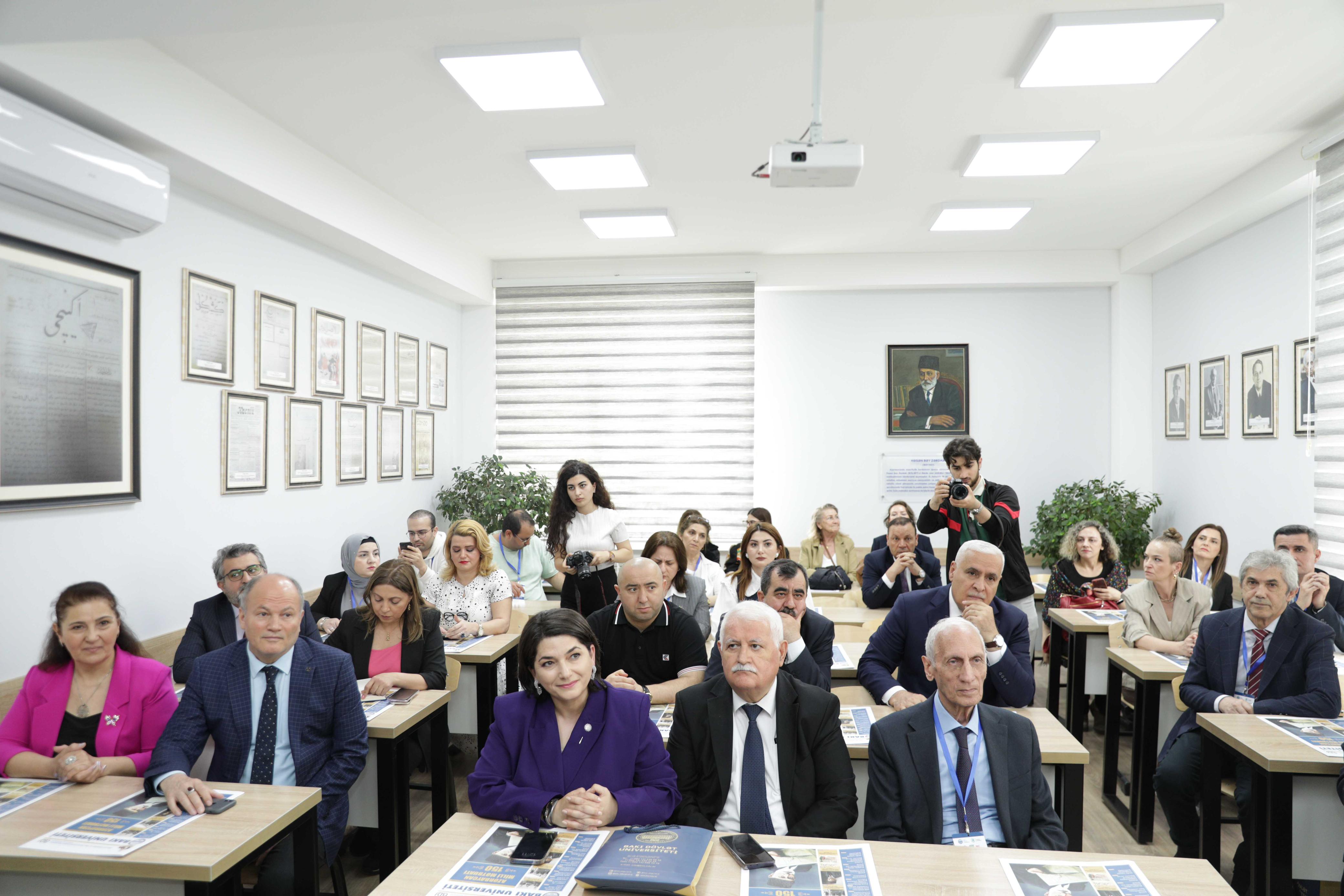 BDU-da “Milli mətbuat tarixi” auditoriyası açılıb