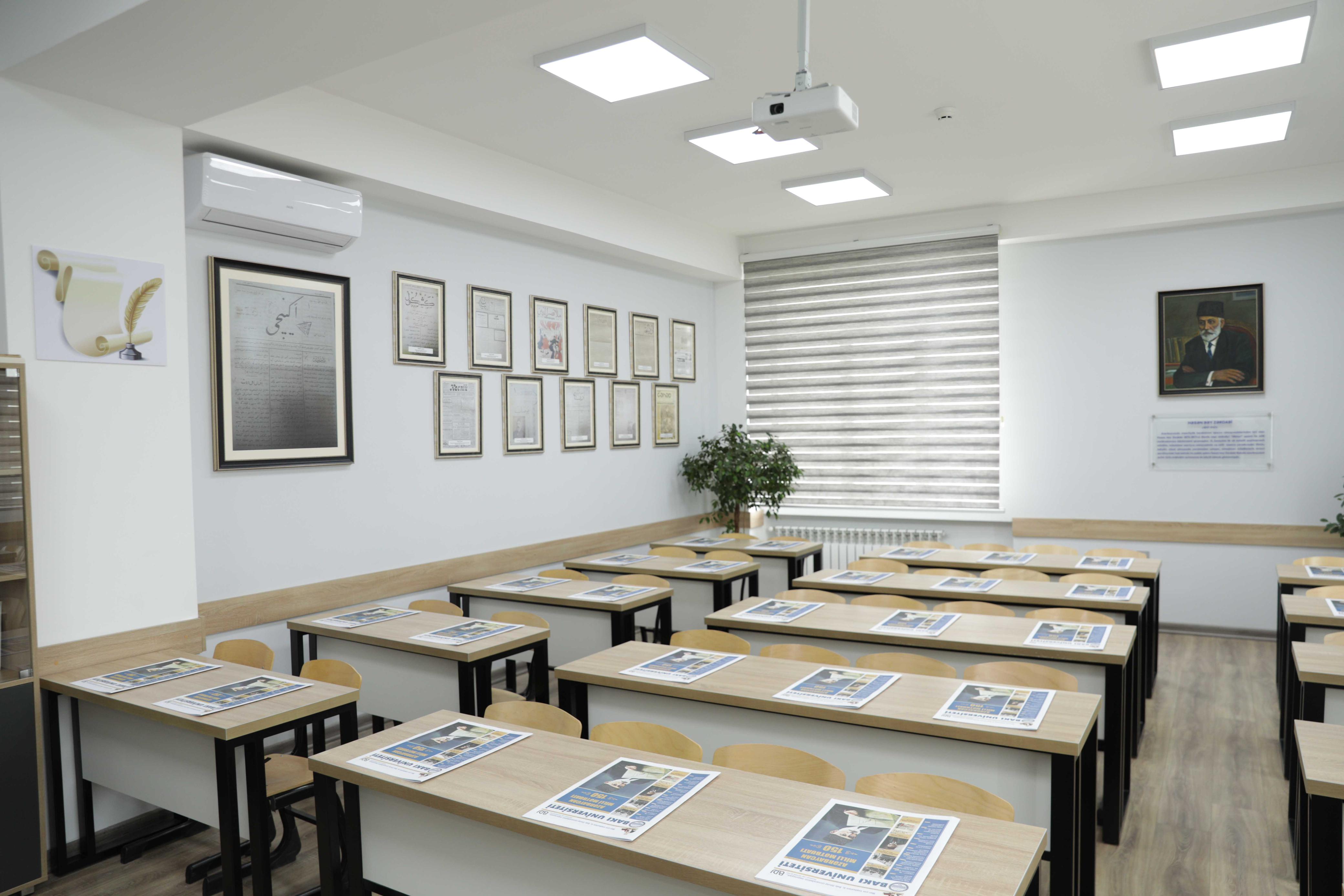 BDU-da “Milli mətbuat tarixi” auditoriyası açılıb