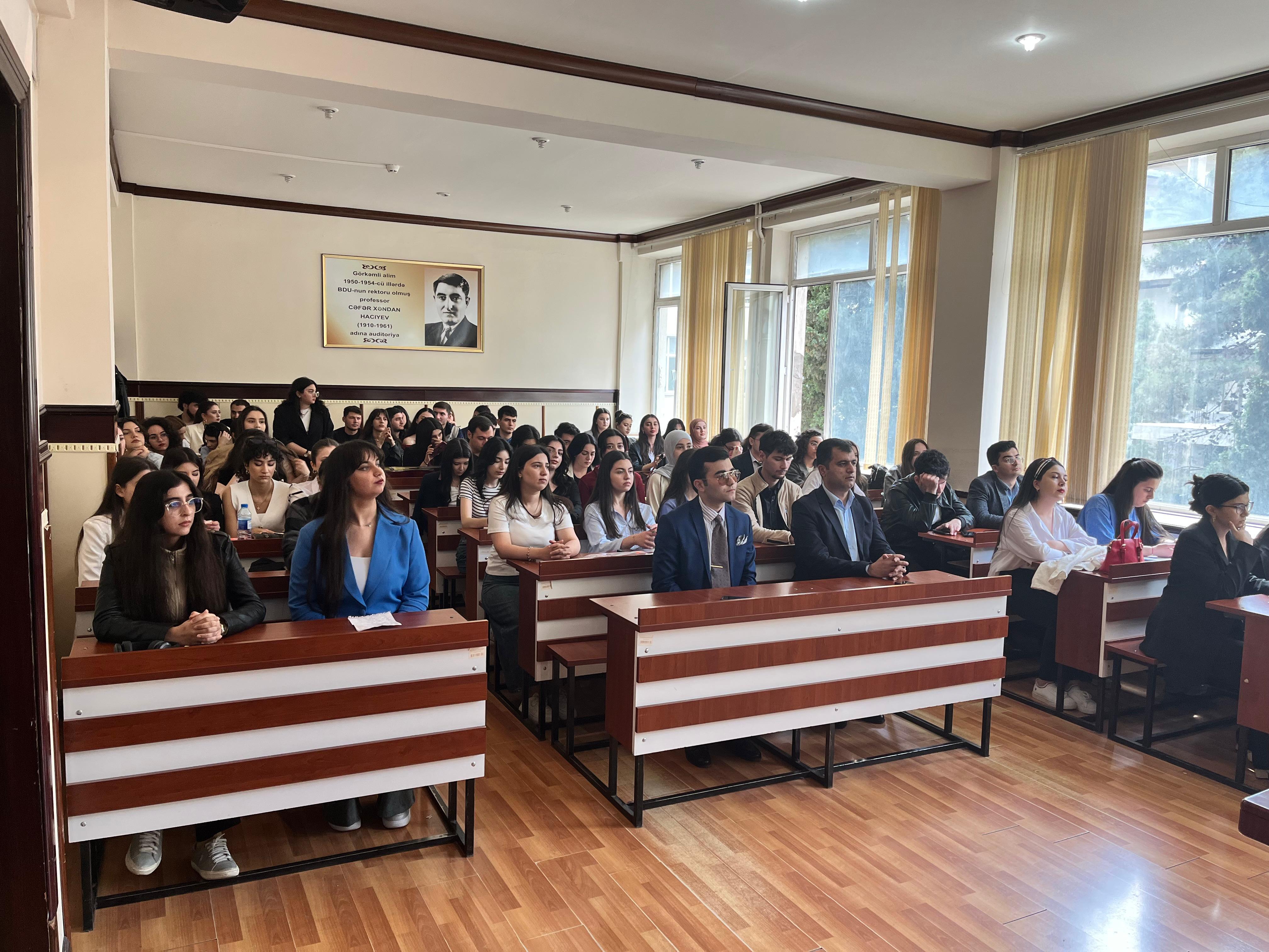 BDU-da “Zəfərə gedən yol” adlı tədbir keçirilib 