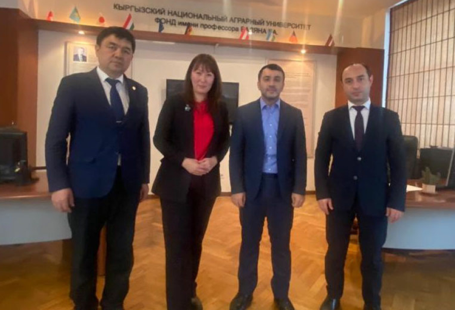 BDU ilə Qırğız Milli Aqrar Universiteti arasında əməkdaşlıq imkanları müzakirə edilib