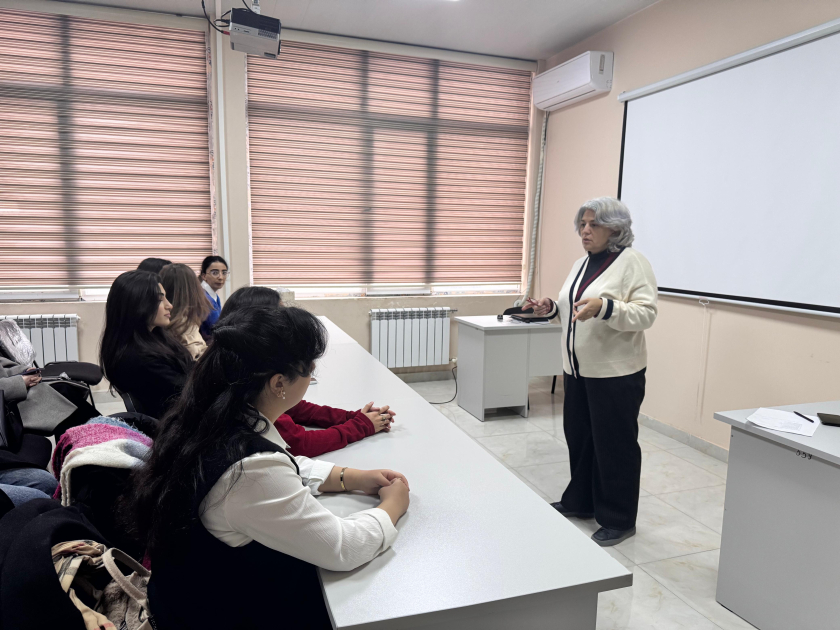 BDU-nun tələbələri Biofizika İnstitutunda istehsalat təcrübəsinə başlayıblar