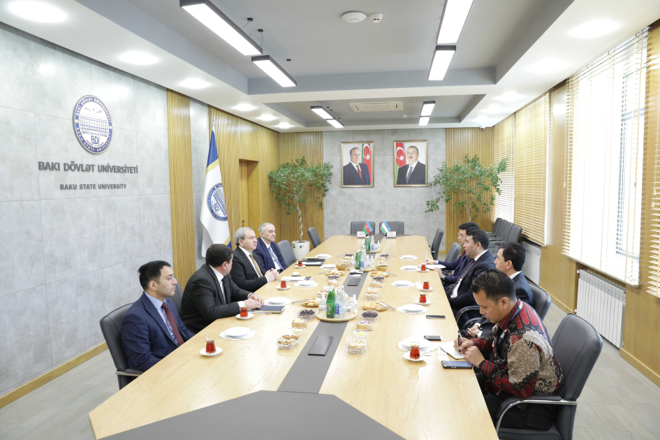 BDU Özbəkistan universiteti ilə ortaq proqramlar hazırlayacaq 