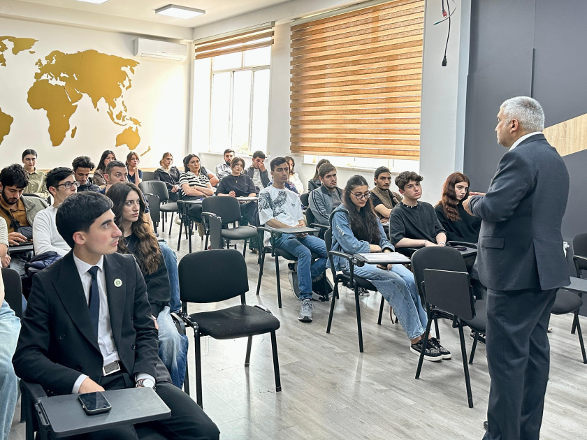 BDU tələbələri narkomaniyanın fəsadları barədə maarifləndirilir 