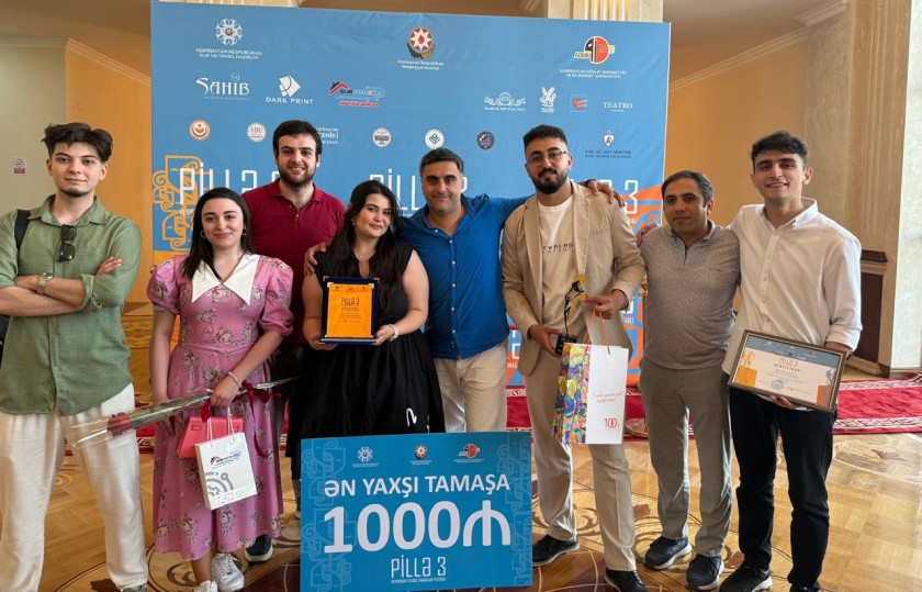 BDU tələbələrinin “Ezop” tamaşası festivalda qalib olub 