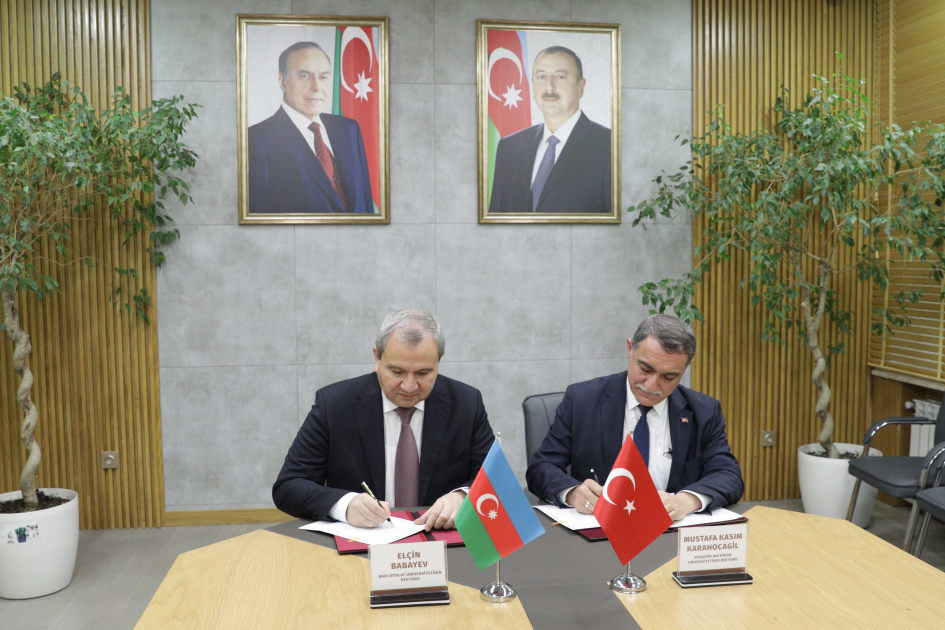 BDU Türkiyənin Kırşehir Ahi Evran Universiteti ilə əməkdaşlıq edəcək 
