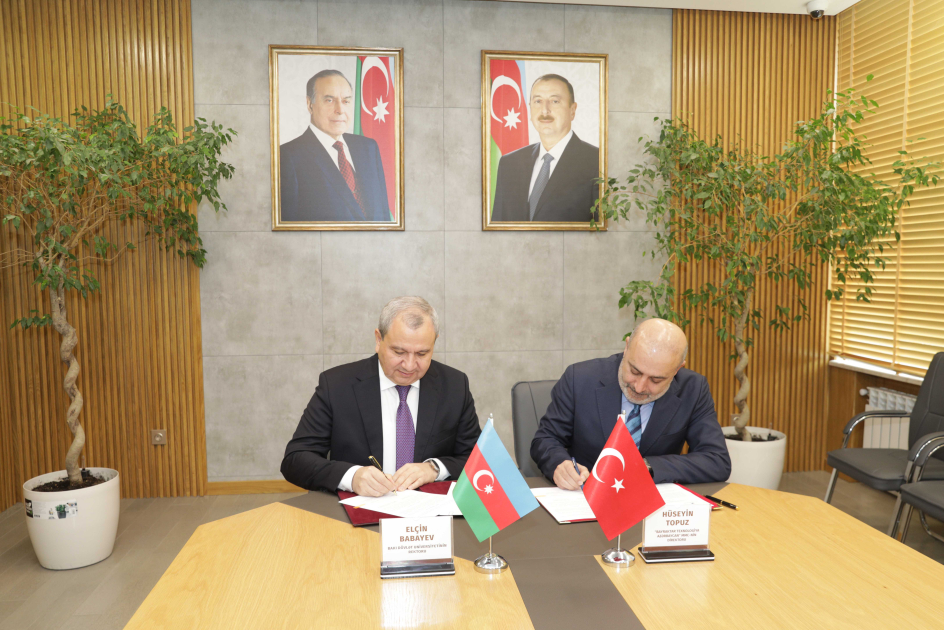 BDU və “Bayraktar Texnologiya Azərbaycan” MMC arasında anlaşma memorandumu imzalanıb 