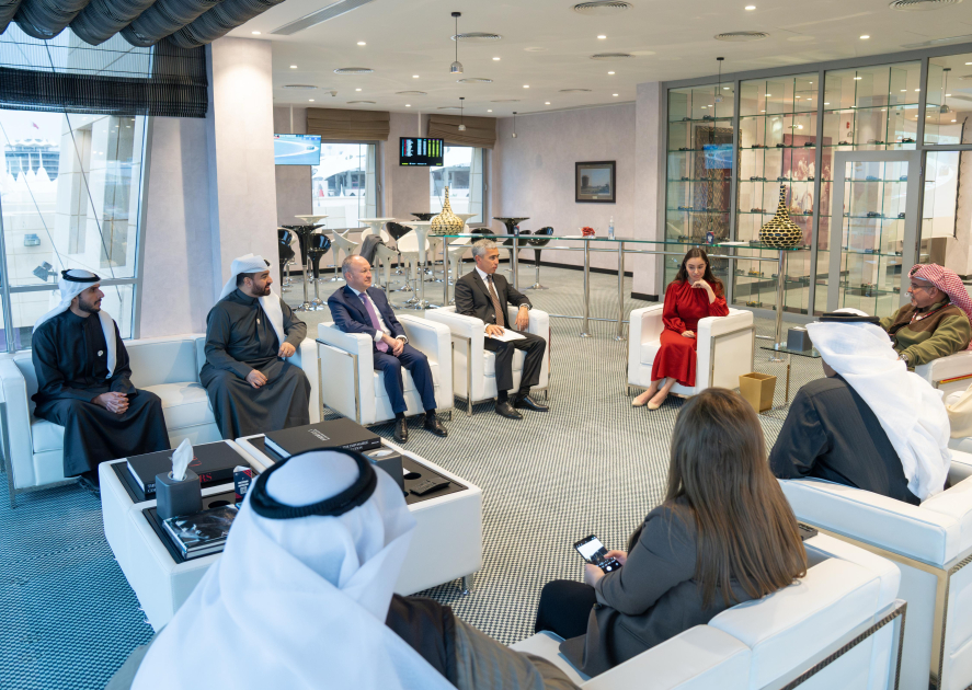 Bəhreyn Krallığının Vəliəhdi və Baş naziri Leyla Əliyevanı qəbul edib