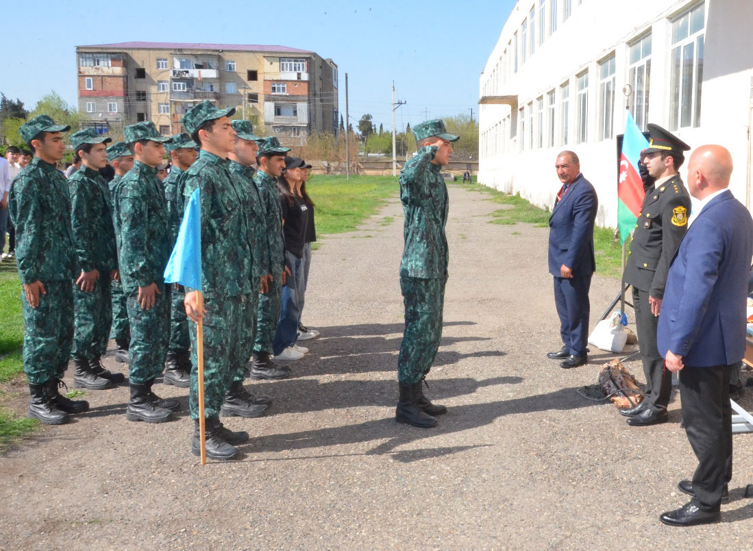 Beyləqan və İmişlidə “Şahin” hərbi-idman oyununun rayon mərhələsi keçirilib