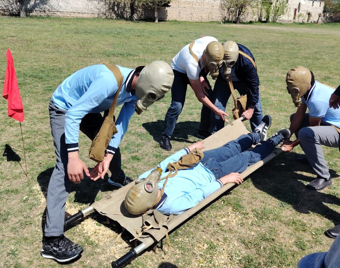 Beyləqan və İmişlidə “Şahin” hərbi-idman oyununun rayon mərhələsi keçirilib