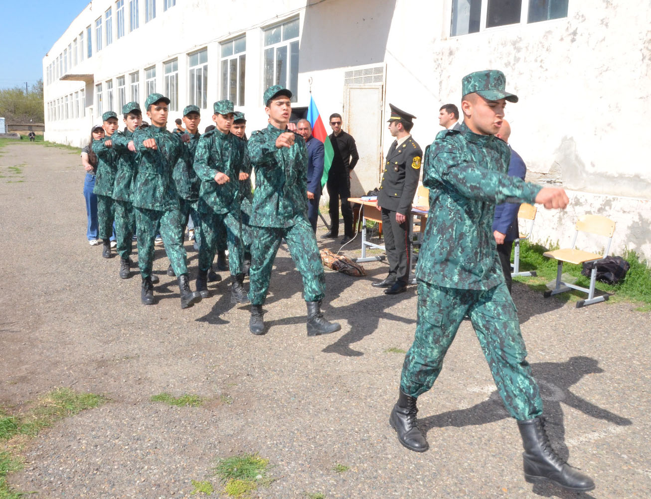 Beyləqan və İmişlidə “Şahin” hərbi-idman oyununun rayon mərhələsi keçirilib