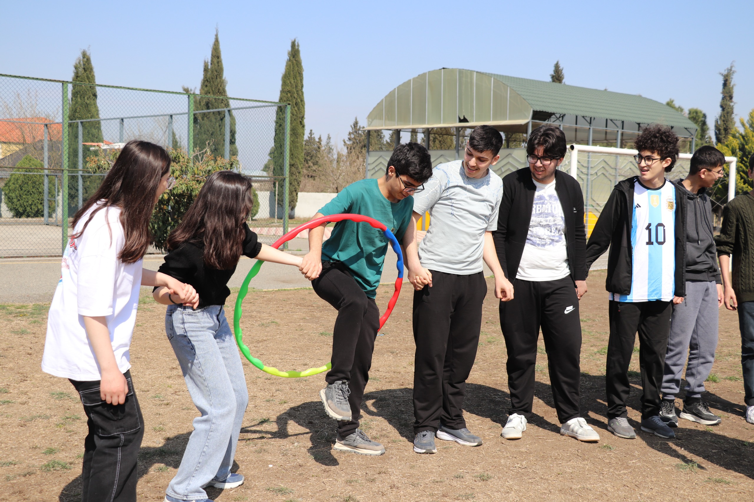 Beynəlxalq Olimpiada Mərkəzinin şagirdləri düşərgədə iştirak ediblər