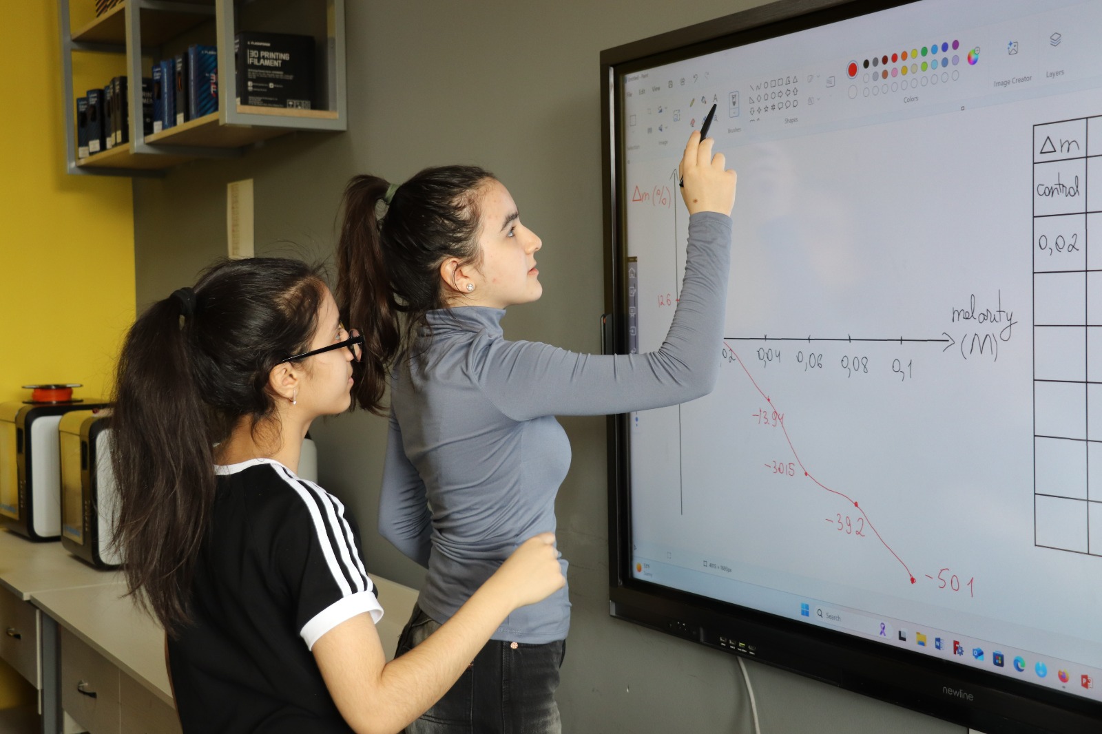 Beynəlxalq Olimpiada Mərkəzinin şagirdləri düşərgədə iştirak ediblər