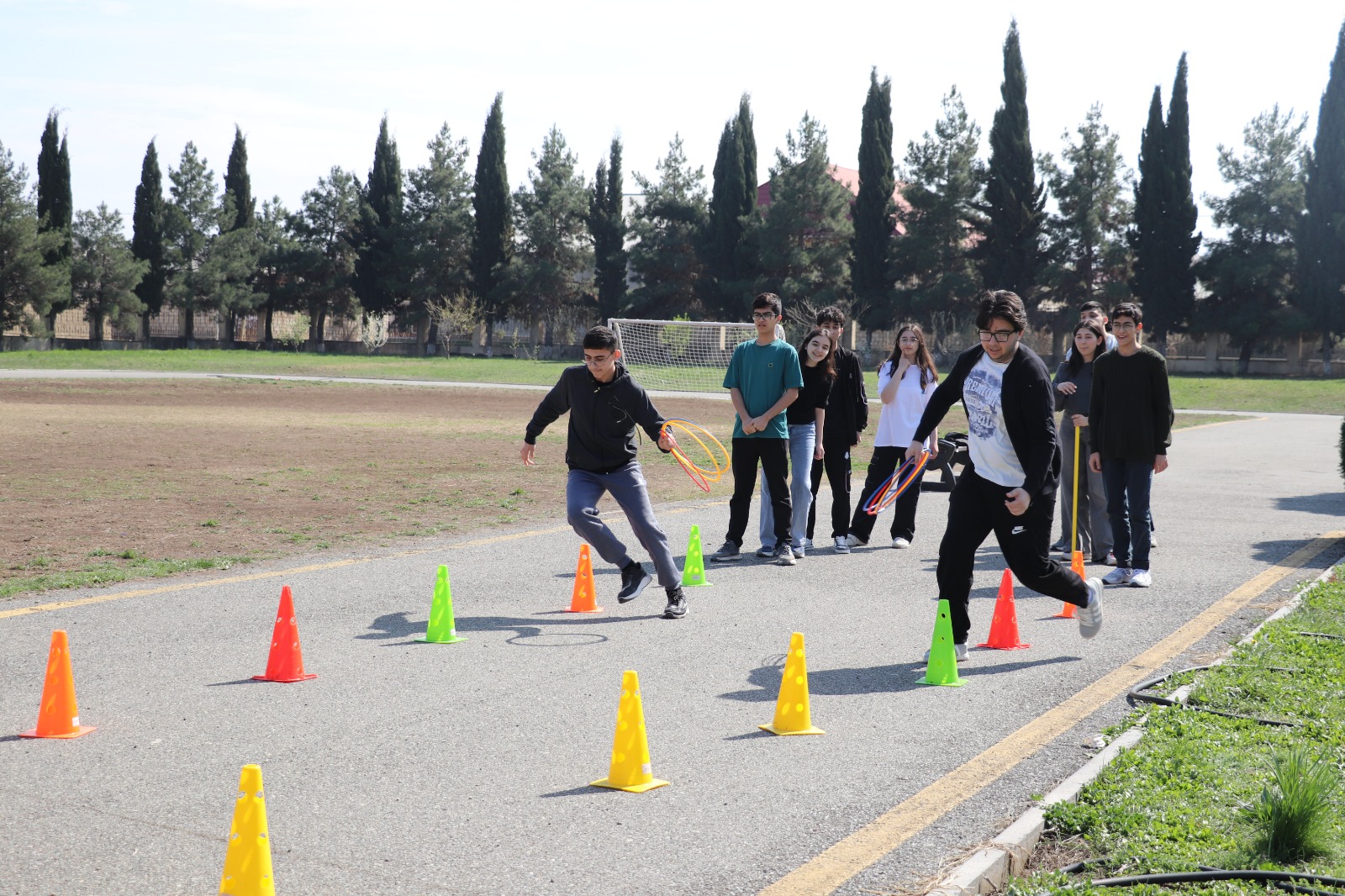 Beynəlxalq Olimpiada Mərkəzinin şagirdləri düşərgədə iştirak ediblər