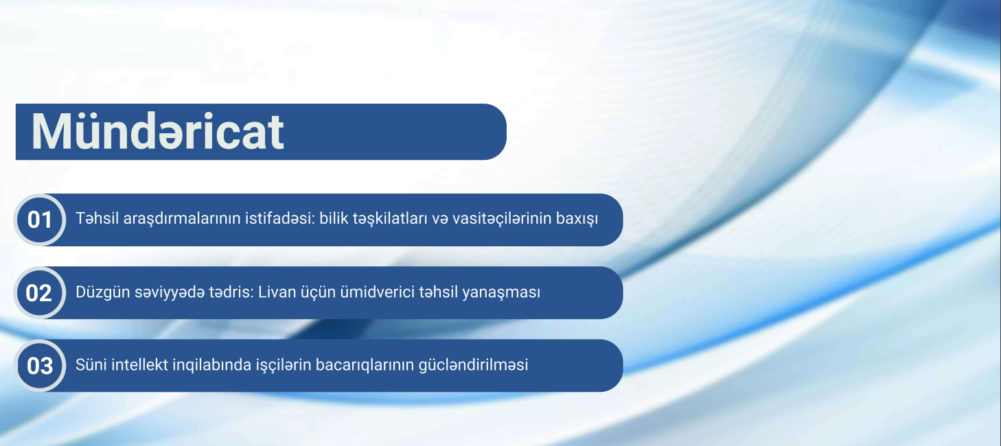 Beynəlxalq Təhsil İcmalı – Fevral 2025 