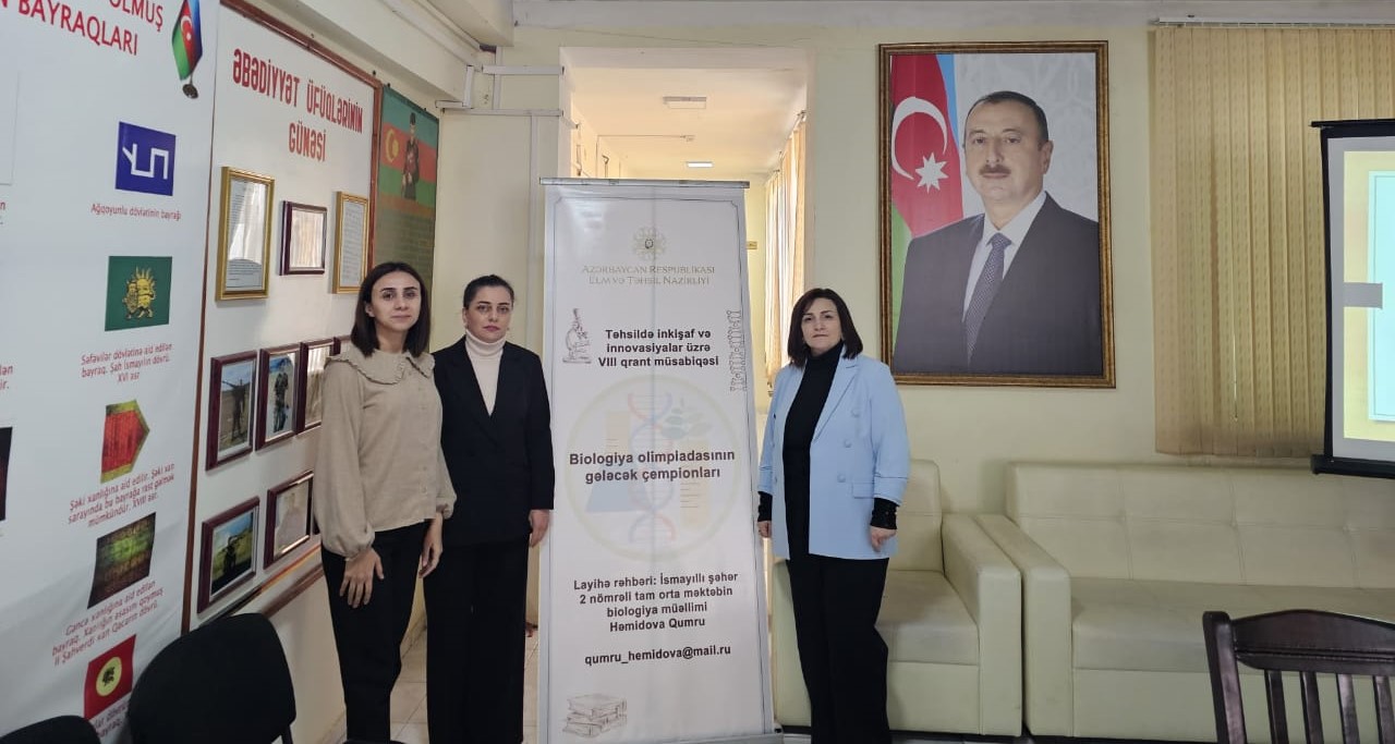 “Biologiya olimpiadasının gələcək çempionları" layihəsi fəaliyyətə başlayıb 