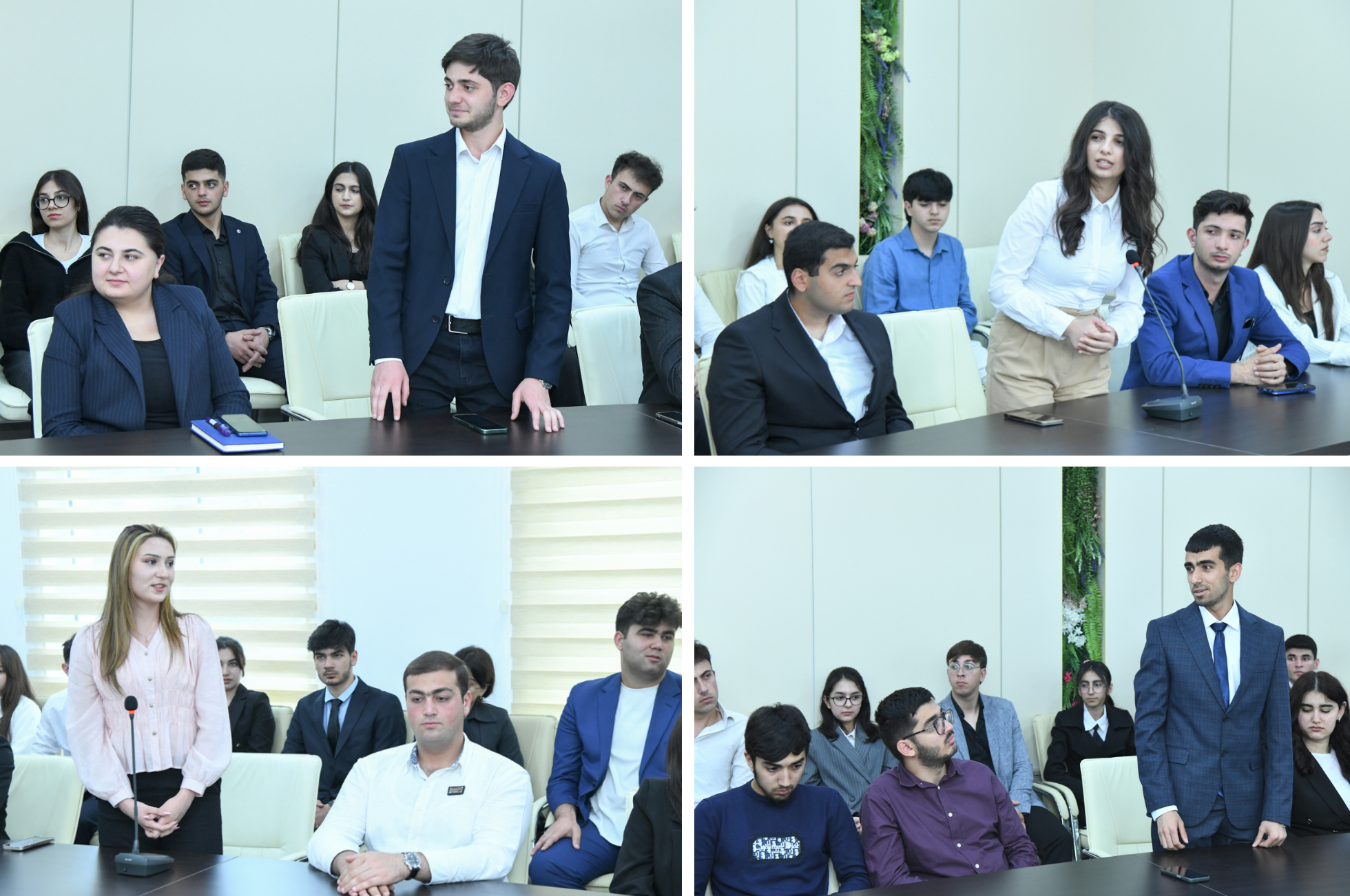 BMU-da millət vəkilləri ilə tələbələrin görüşü keçirilib