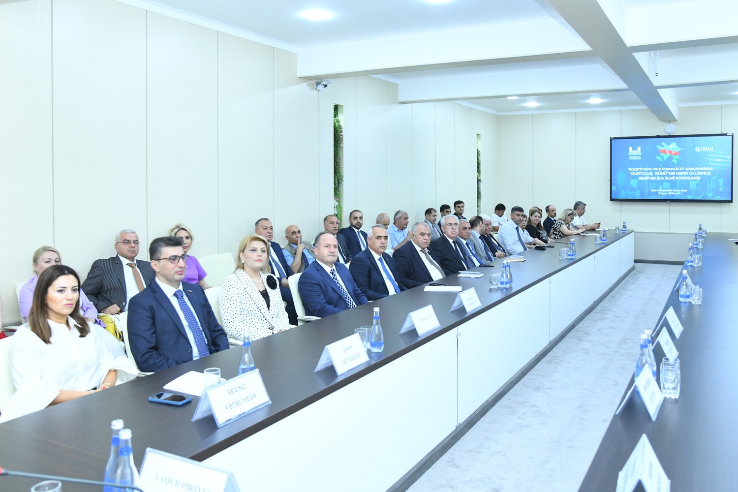 BMU-da Milli Qurtuluş Gününə həsr olunmuş konfrans keçirilib