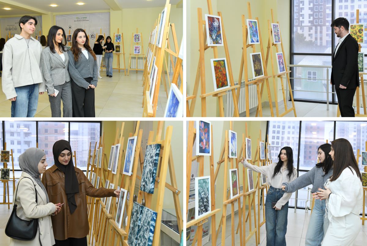 BMU-da yaradıcılıq sərgisi keçirilib