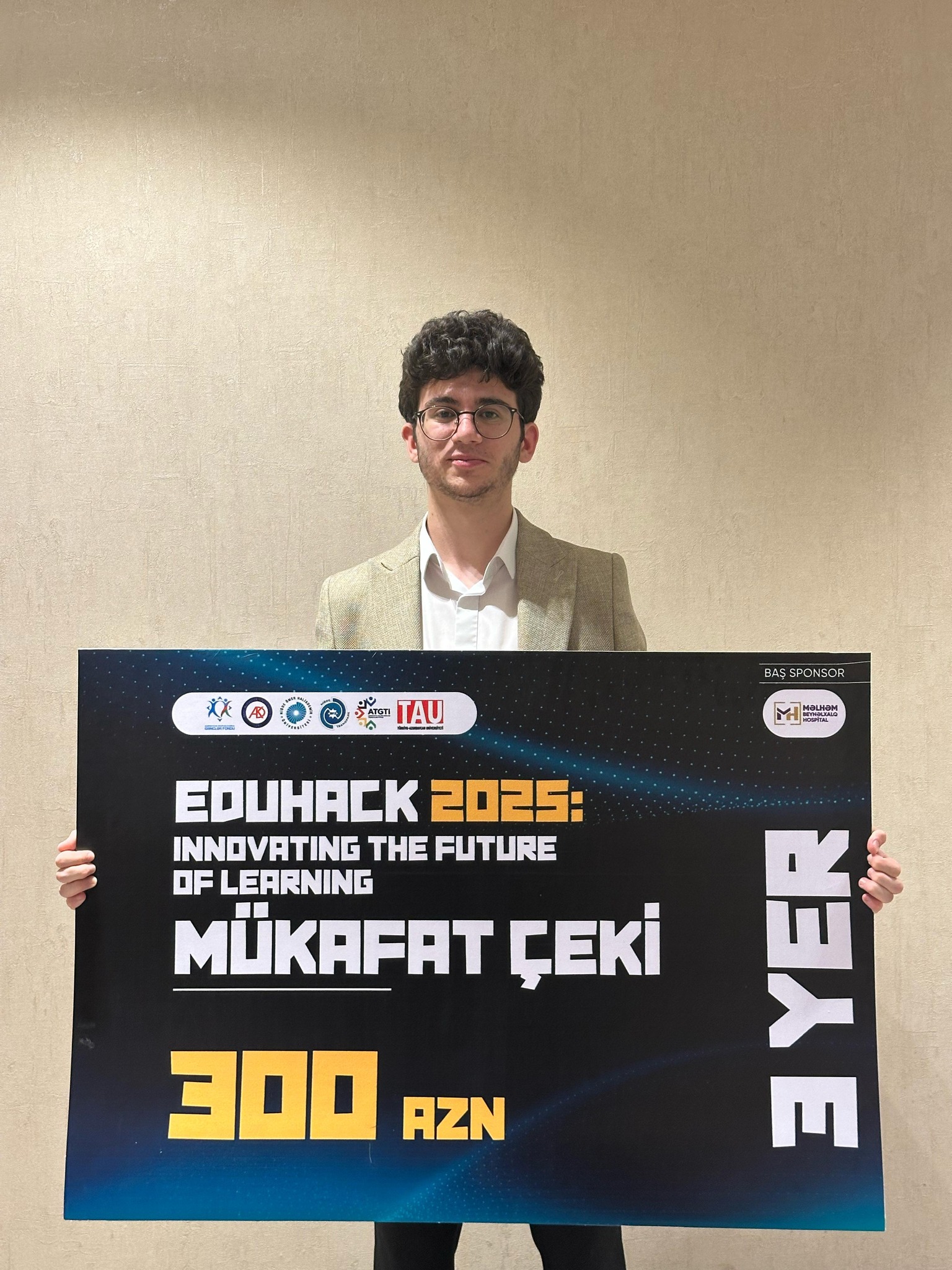 BMU-İNHA İDP tələbələri “EduHack 2025” hakatonunda qalib olublar