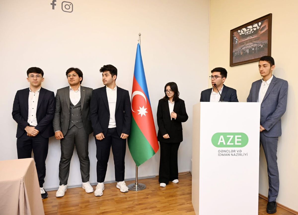 BMU-İNHA İDP tələbələri gənclərlə keçirilən görüşdə iştirak ediblər