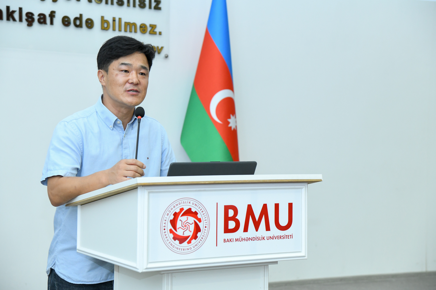 BMU-İNHA İDP-yə bu il qəbul olan tələbələrlə görüş keçirilib