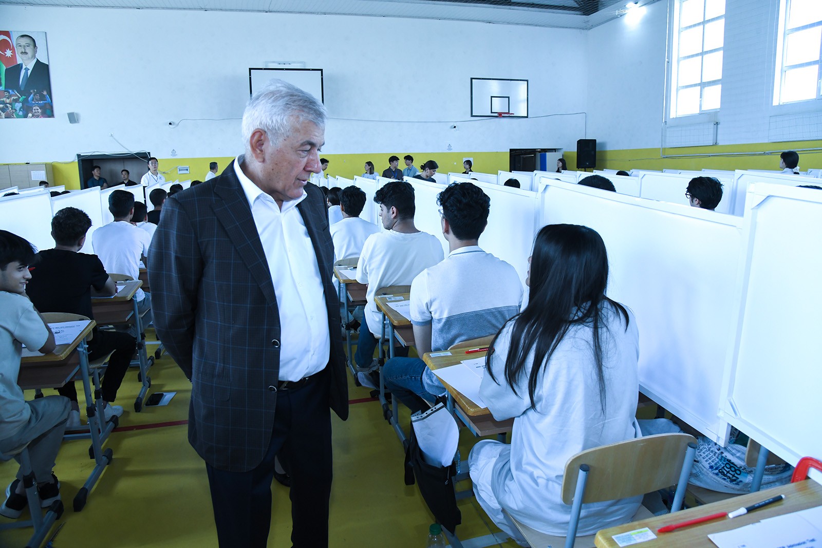 BMU-İNHA İDP-yə qəbul üçün daxili imtahanlar keçirilib