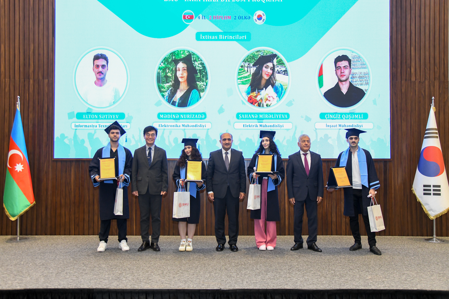 BMU-İNHA ikili diplom proqramının II məzun buraxılışı keçirilib