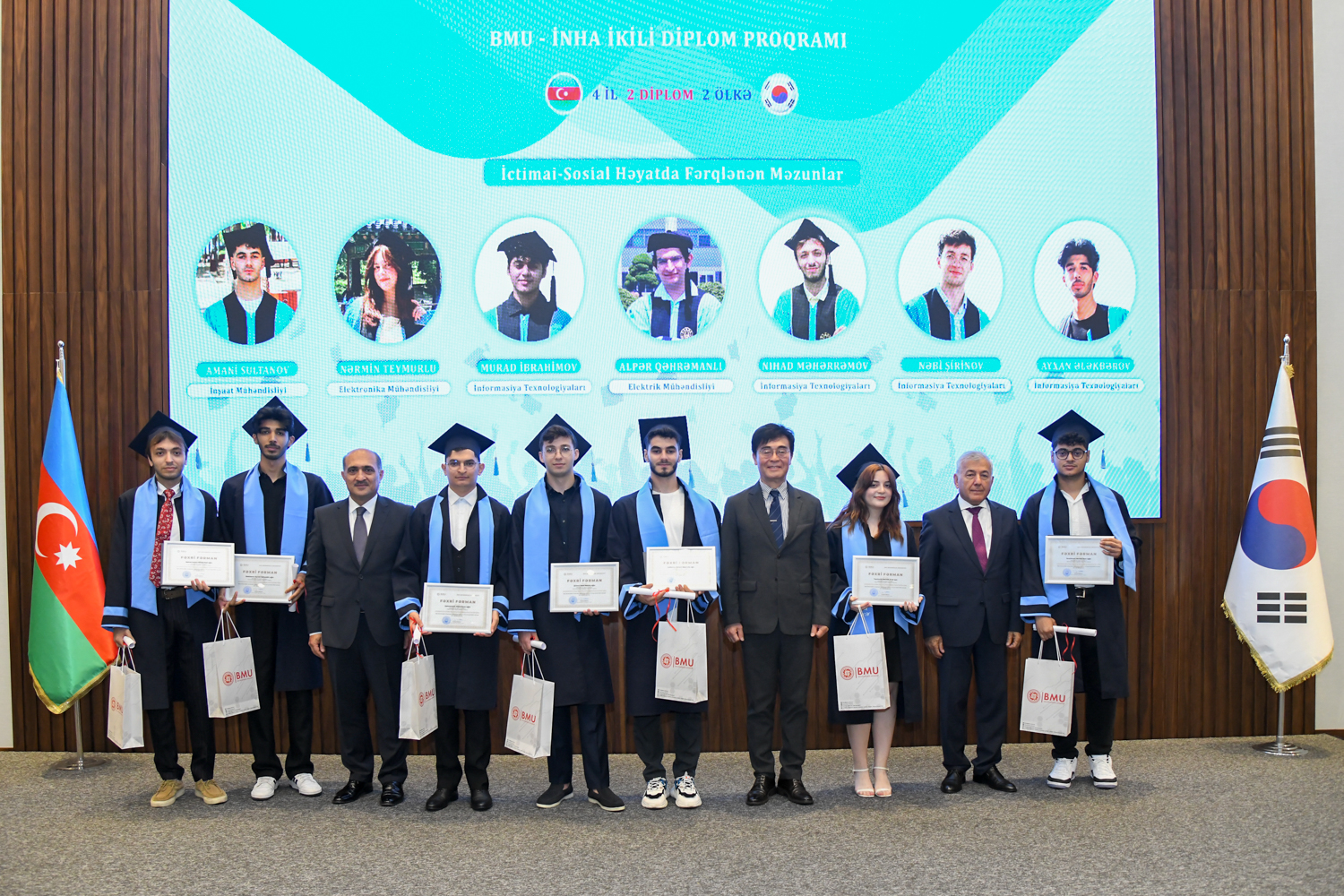 BMU-İNHA ikili diplom proqramının II məzun buraxılışı keçirilib