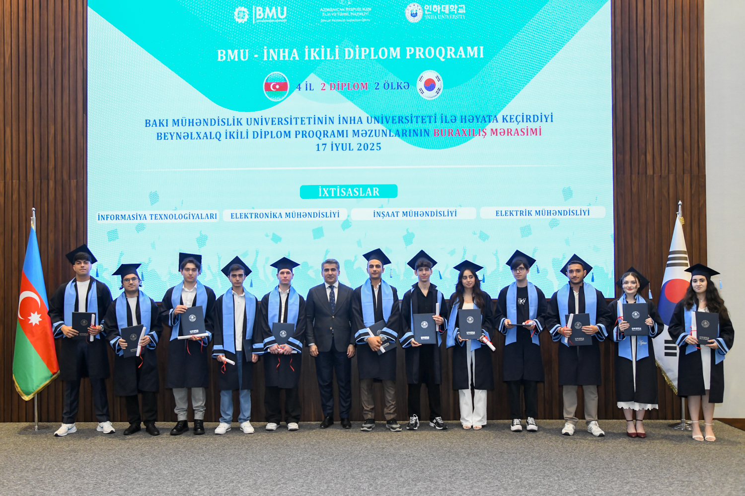 BMU-İNHA ikili diplom proqramının II məzun buraxılışı keçirilib