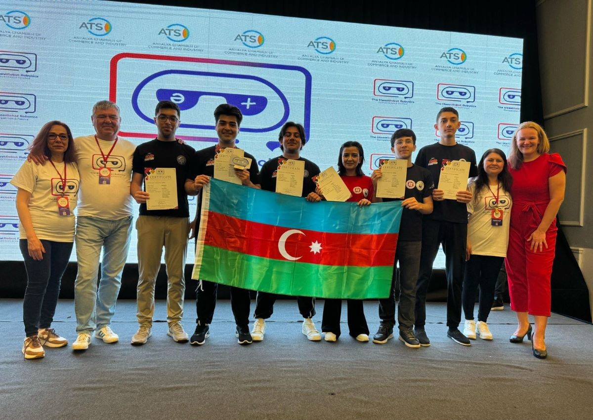 BMU tələbələri “Robotex”in Türkiyədə keçirilən mərhələsində I yerin qalibi olub 
